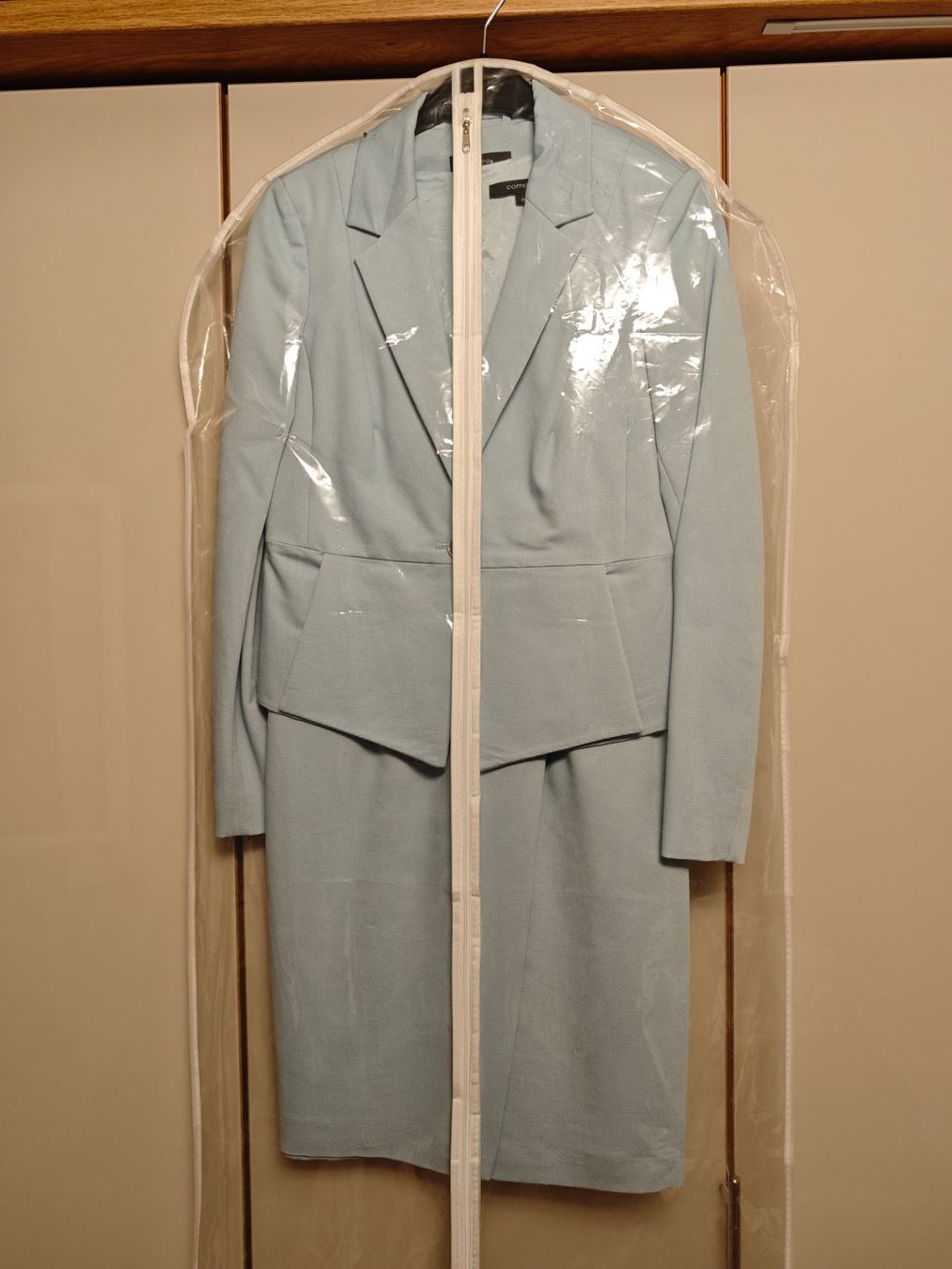Comma Vestiti: Comma Kleid mit Blazer, Gr. 36, hellblau 💕 – Usato da Gunzgen venduto da 0Aurin0 2