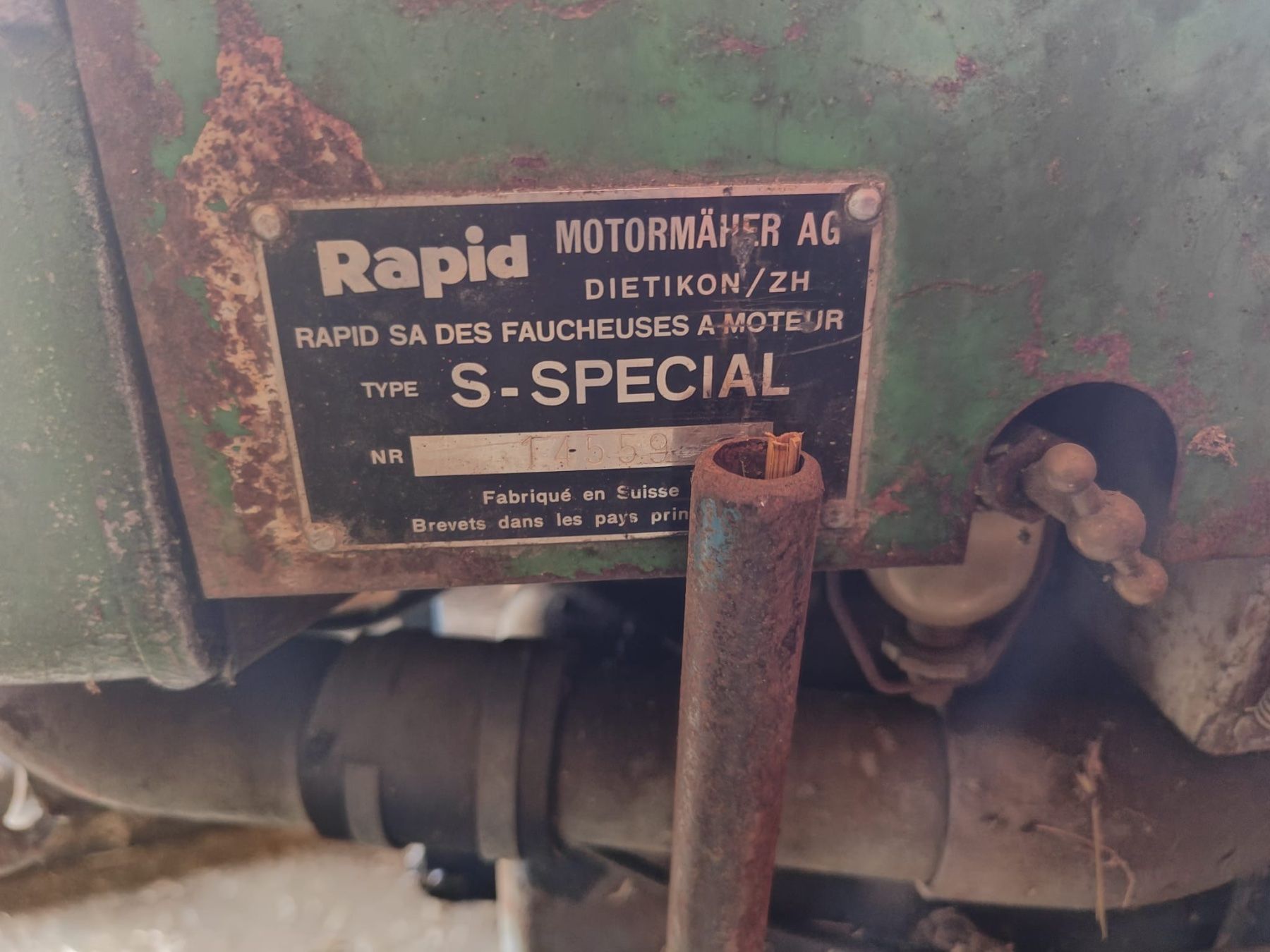 Rapid Traktoren: Rapid Spezial Einachser mit Seilwinde – Gebraucht aus Gstaad von  4