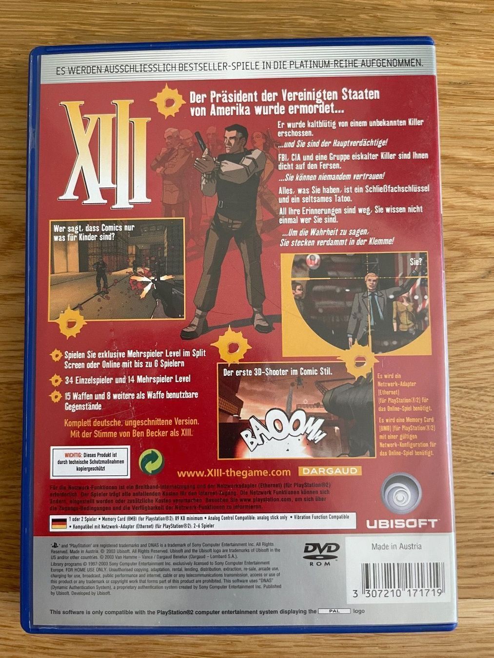 Sony Giochi: PS2 Spiel | XIII – Usato da Niederwangen BE venduto da m_s13 2
