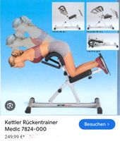 Gym Kettler Medic-Sport Rückentrainer Kraftgerät Heimtrainer
