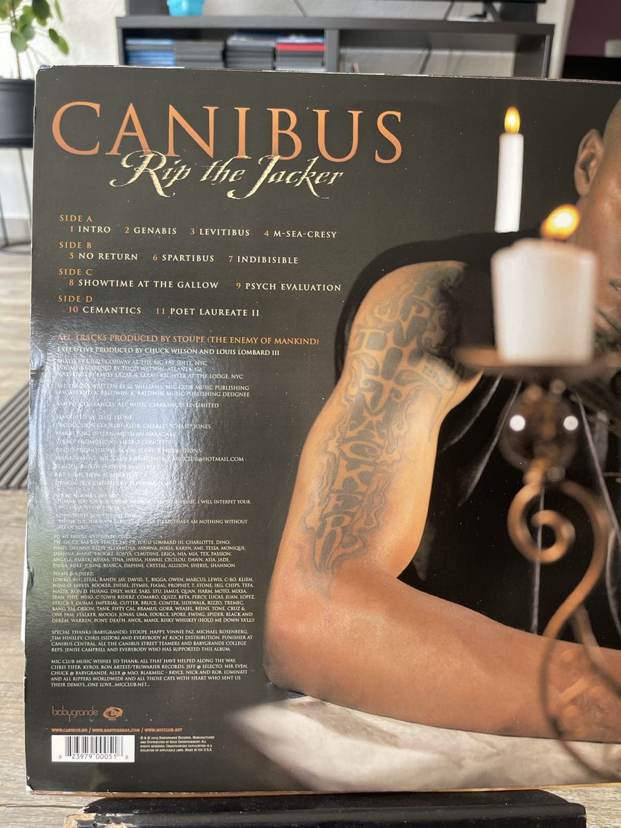 Dischi in vinile: Canibus / Rip the Jacker – Nuovo (secondo la descrizione) da Dagmersellen venduto da stonefinger 1