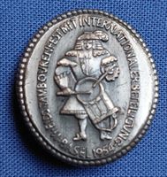 SELTEN: Anstecker 11. Eidg. Tambourenfest Basel 1954