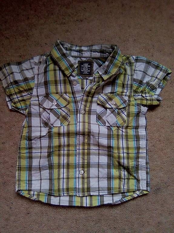 Camicie, T-shirt & Polo: Hemden Gr. 86 / Kinder Knabenhemd Junge – Usato da Gonten venduto da juliainauen 2