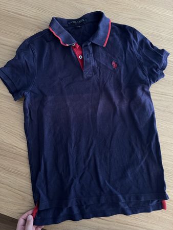 Polo Shirt, dunkelblau Grösse S 