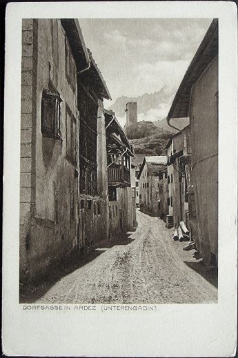 Cartoline postali: ARDEZ Dorfstrasse – Nuovo (secondo la descrizione) da Jona venduto da philajona