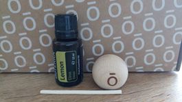 DoTERRA Lemon Öl15ml  mit Holzdiffusor neu
