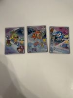Lot de 3 cartes Pokémon first partner piplup chimchar turtwi