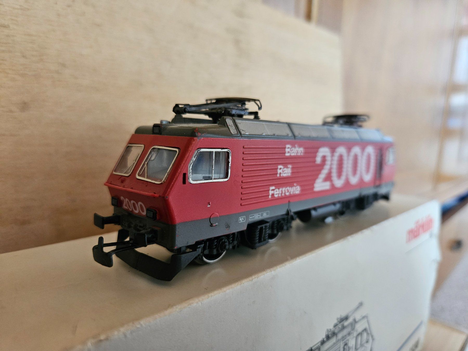 Märklin Modellini di ferrovie: RE 456 Märklin H0 analog ''Bahn 2000'' – Usato da Herisau venduto da Markie7