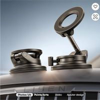 Support téléphone voiture Lisen 360° Neuf 