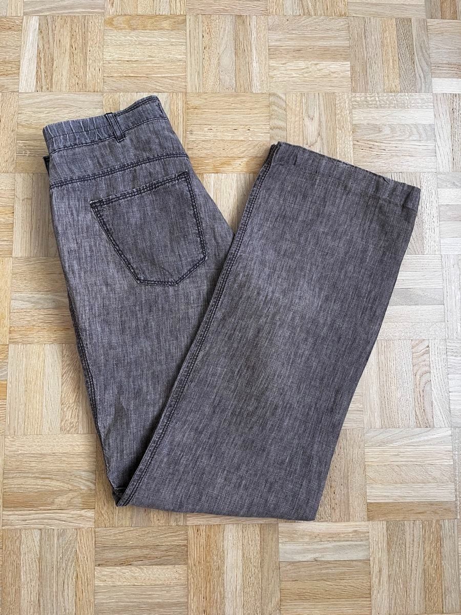 Brax Pantaloni: Brax Hose Raphaela Pro Form Slim Leinen braun Grösse 36 – Usato da Steinen venduto da DorisR0102 5