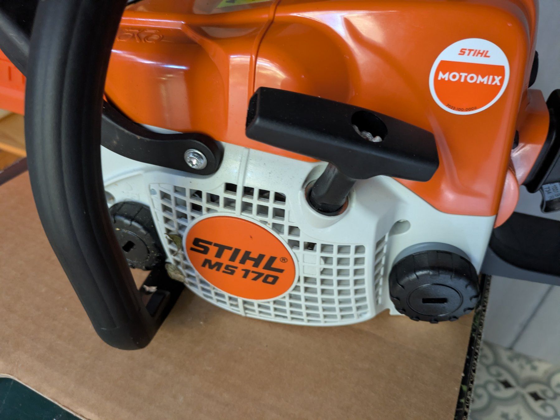 Stihl Seghe: Tronçonneuse Stihl MS 170 2-MIX occasion – Usato da Pringy venduto da Antic_Alpina 2