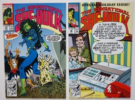 SENSATIONAL SHE-HULK #35-36 VS. THE ZOMBIES MARVEL 1992