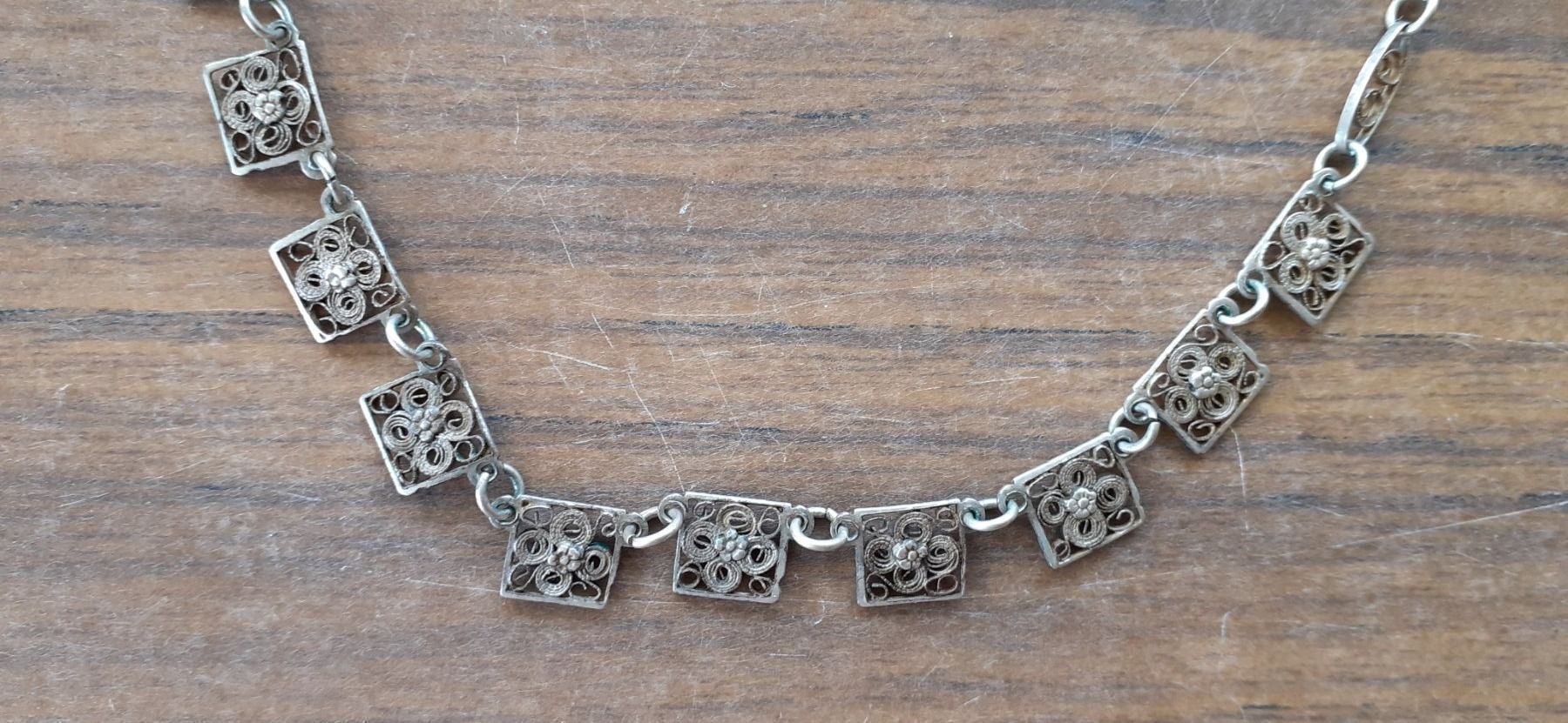 Catenine: Kette antik Silber – Usato da Mörschwil venduto da antiksalon 4