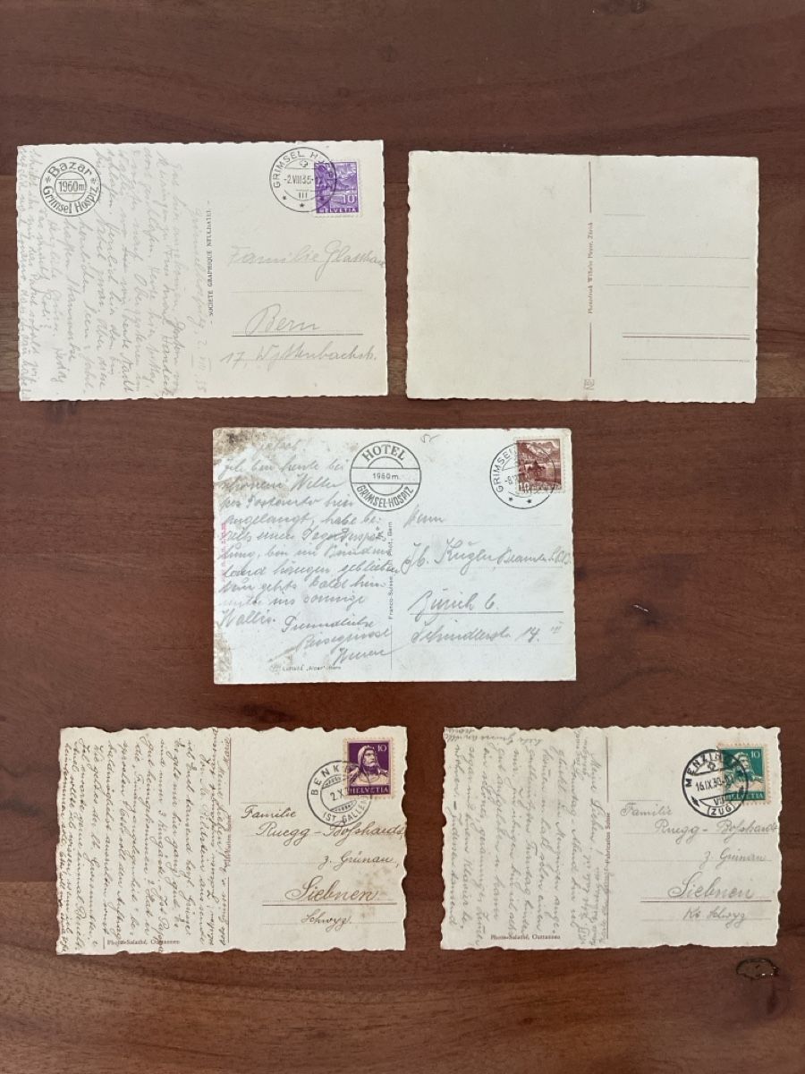 Cartes postales: 10 Ansichtskarten Schweiz vom Grimsel BE – D'occasion à Oftringen par Cla.vD.74 1