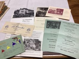 Documents 10 pièces comme photos année 50 en lot