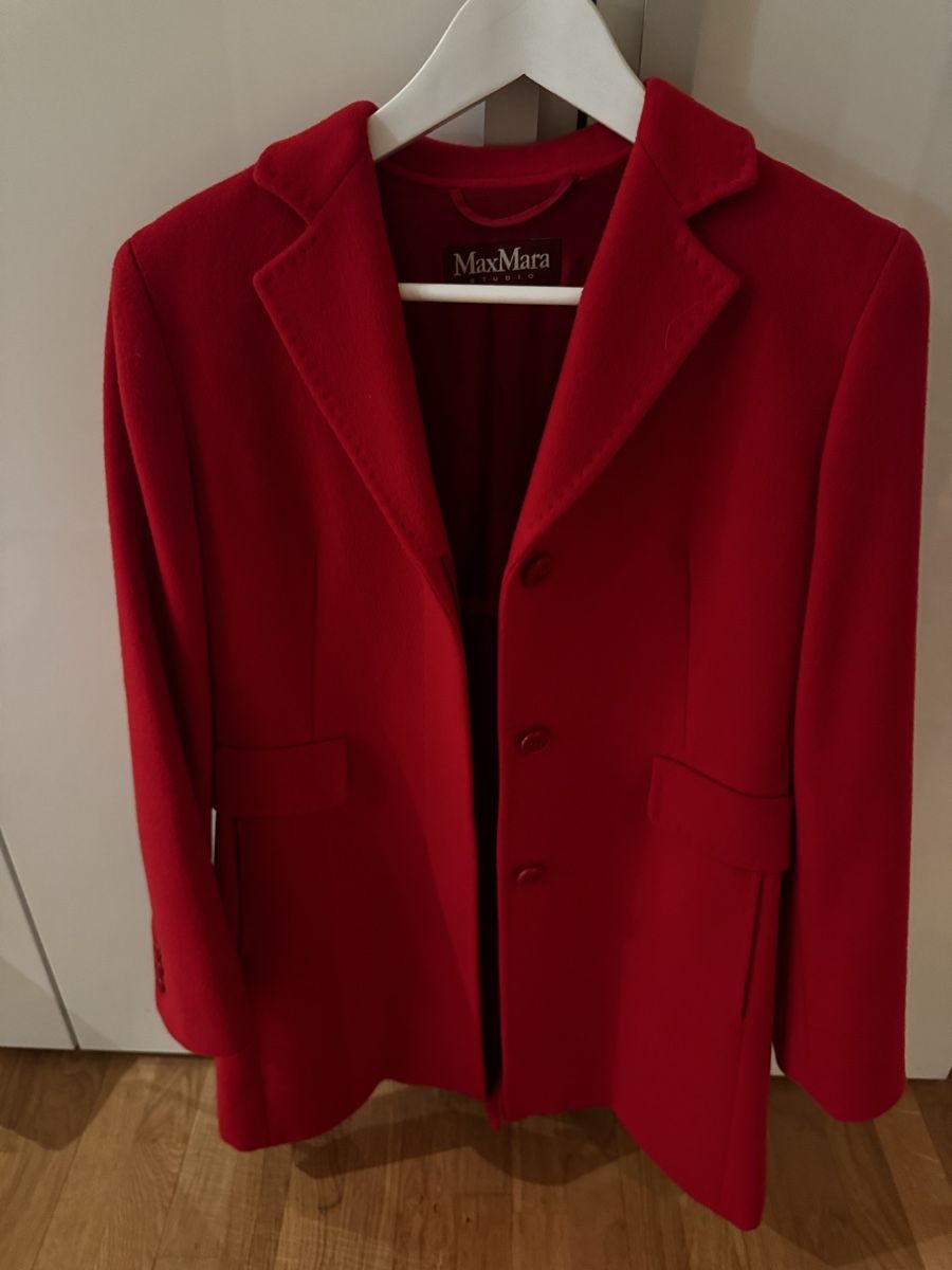 Cappotti: Max Mara Gr. 36, rot, Top Zustand! – Usato da Birmenstorf AG venduto da aon_2hr9