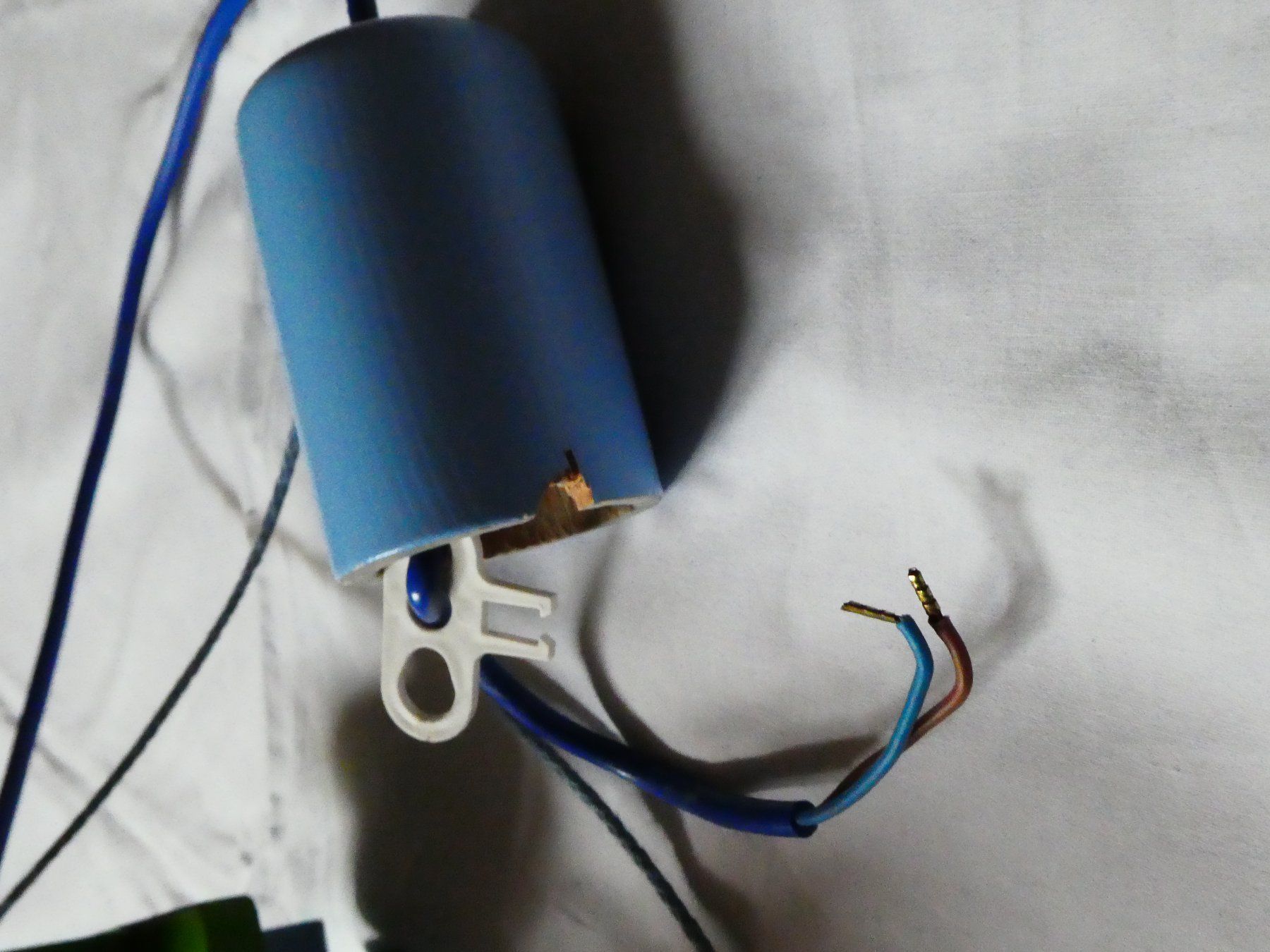 Lampade: Kinderlampe Doppeldecker grün-blau – Usato da Zürich venduto da anavlis-thymiano 2