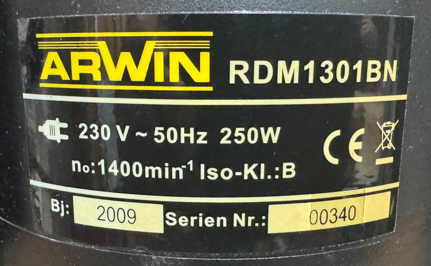 Bohrmaschinen: Tischbormaschine ARWIN – Gebraucht aus Mönchaltorf von Speedy453 5