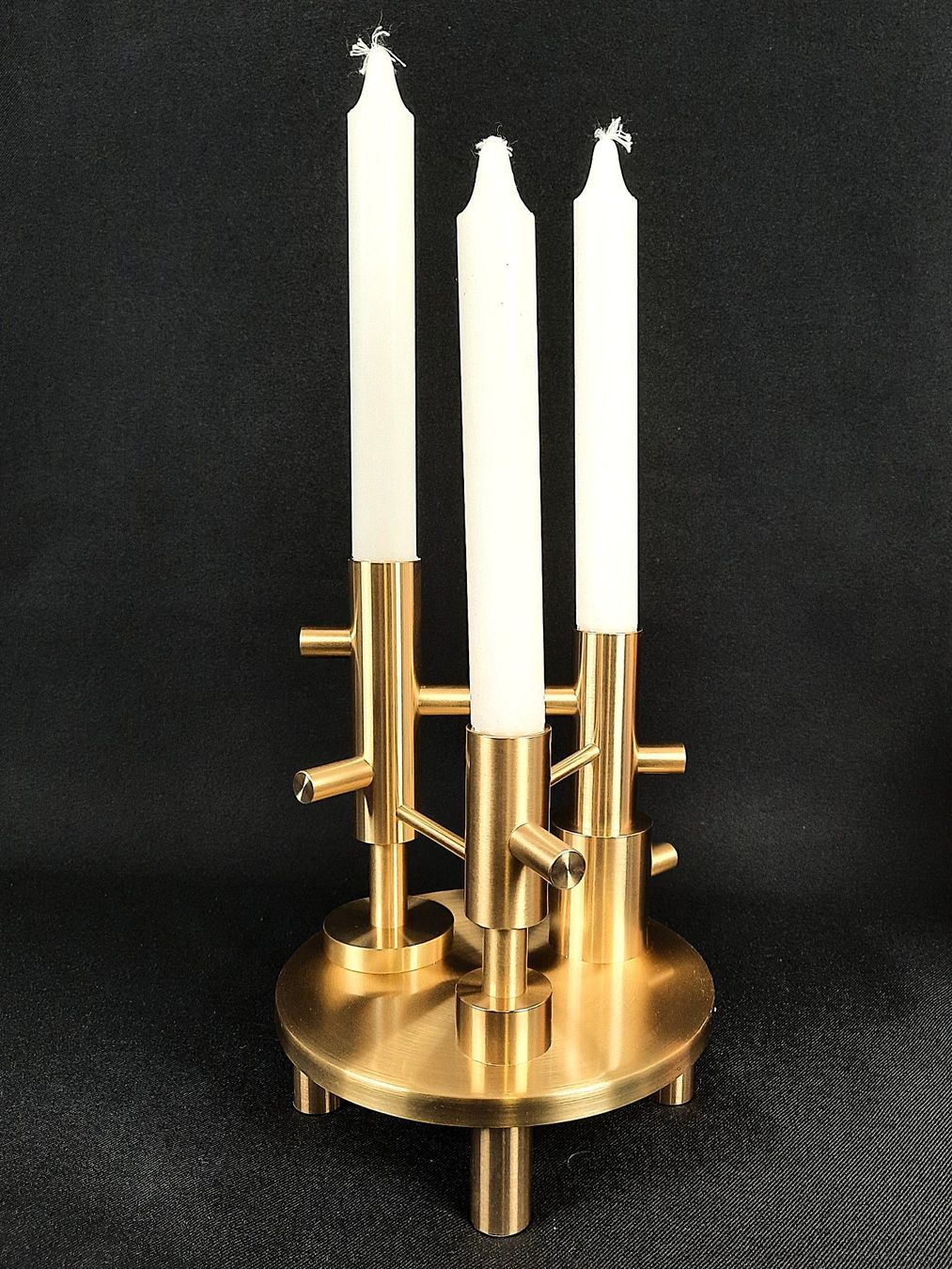 Fritz Hansen Portacandele: FRITZ HANSEN Kerzenständer JH10 Messing – Nuovo (secondo la descrizione) da Beinwil am See venduto da Restwert_Beinwil 2