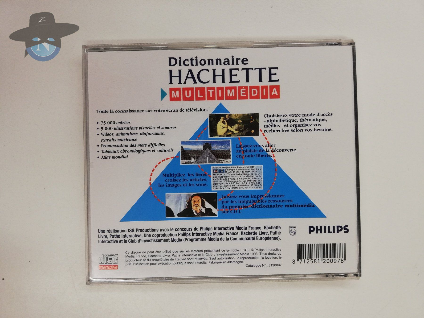 Giochi: Dictionnaire Hachette / Philips CDI CD-i – Usato da St. Gallen venduto da zorro_dc 1
