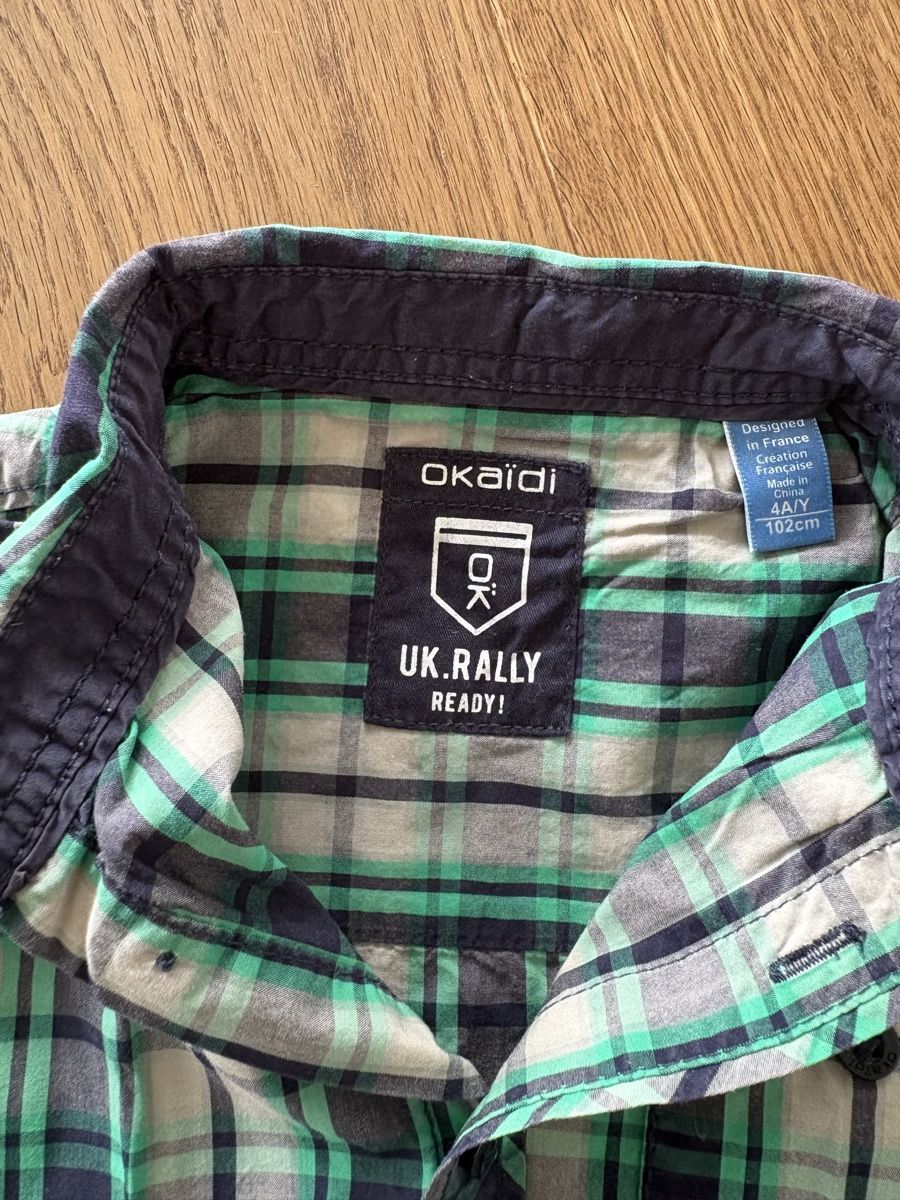Okaidi Camicie, T-shirt & Polo: Okaidi Hemd, Gr. 104, Top Zustand – Usato da Horgen venduto da Rafnaf 3