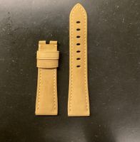 Neues Panerai Leder-Armband Hellbraun 22/18