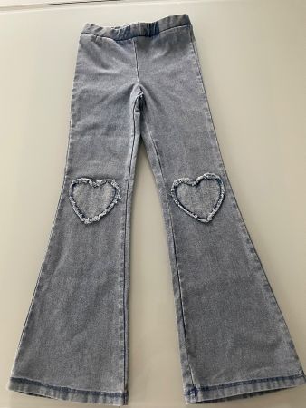 Mädchen-jeans -leggings 122 ,gummizug zum verstellen