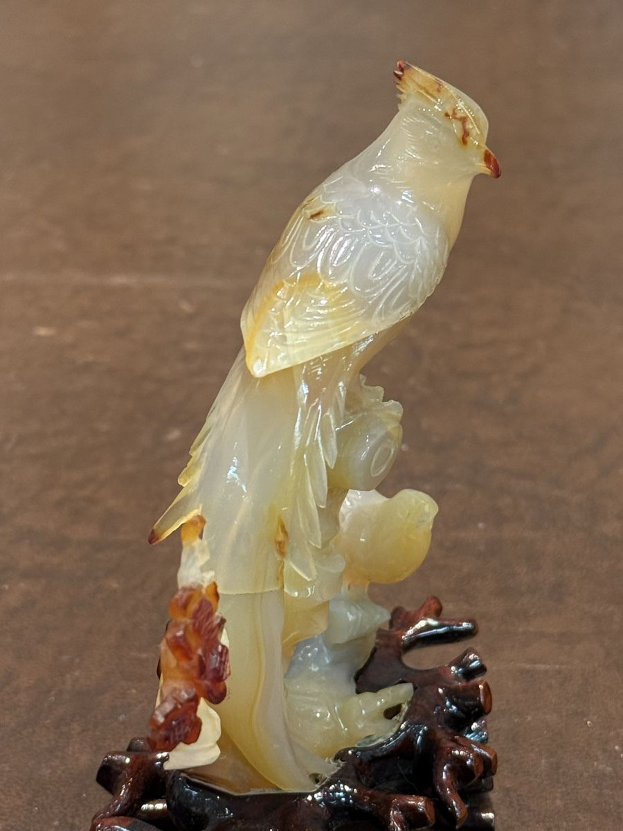 Figurines: Achat-Vogel-Skulptur, China – D'occasion à Zofingen par GrosisWonderkeller 4