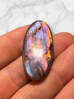 Labradorit Cabochon wunderschön mehrfarbig, 45ct