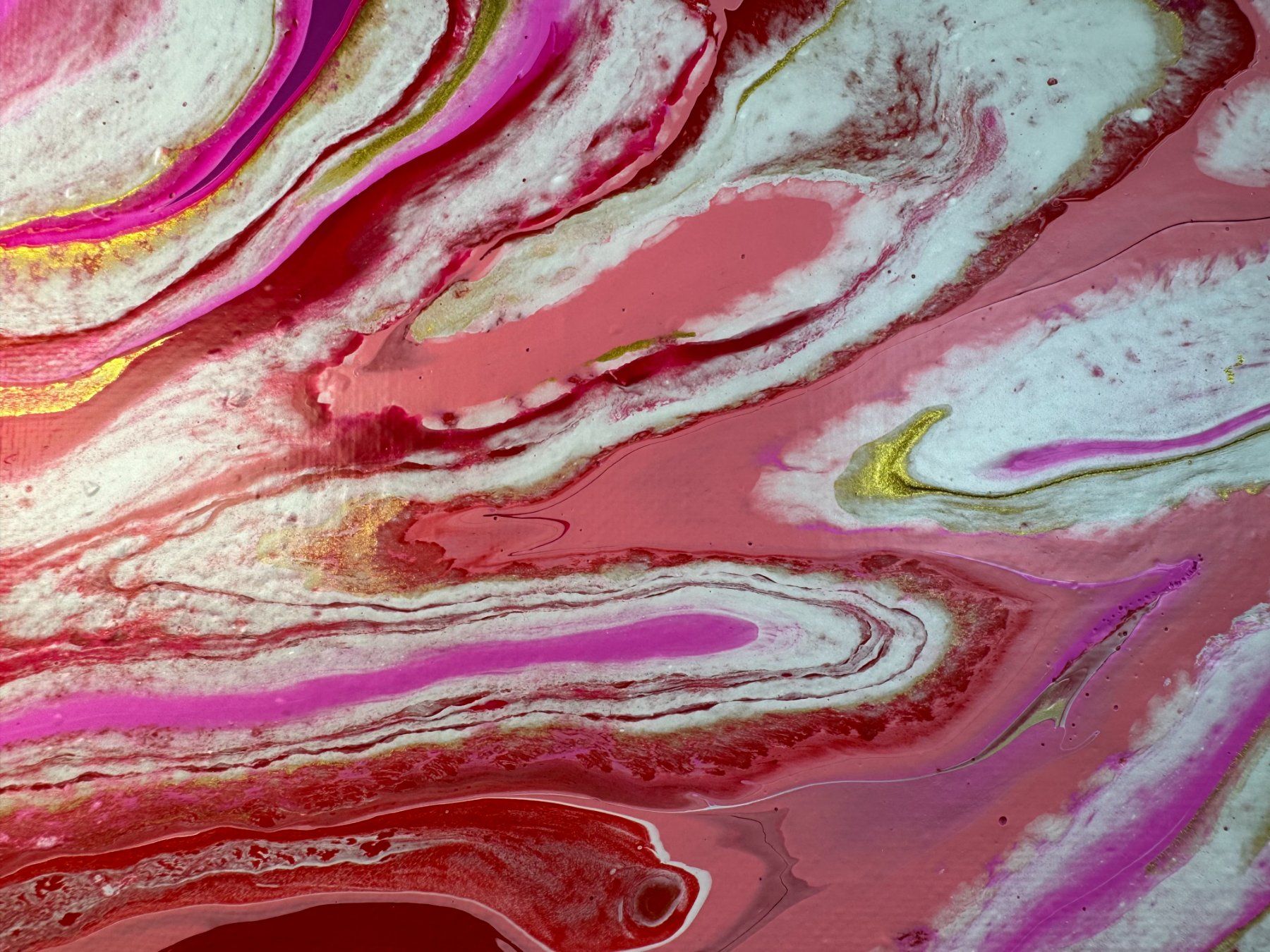 Dipinti: Acryl-Flüssigmalerei, quadratisch – Usato da Schlieren venduto da MayaSheng1983 1