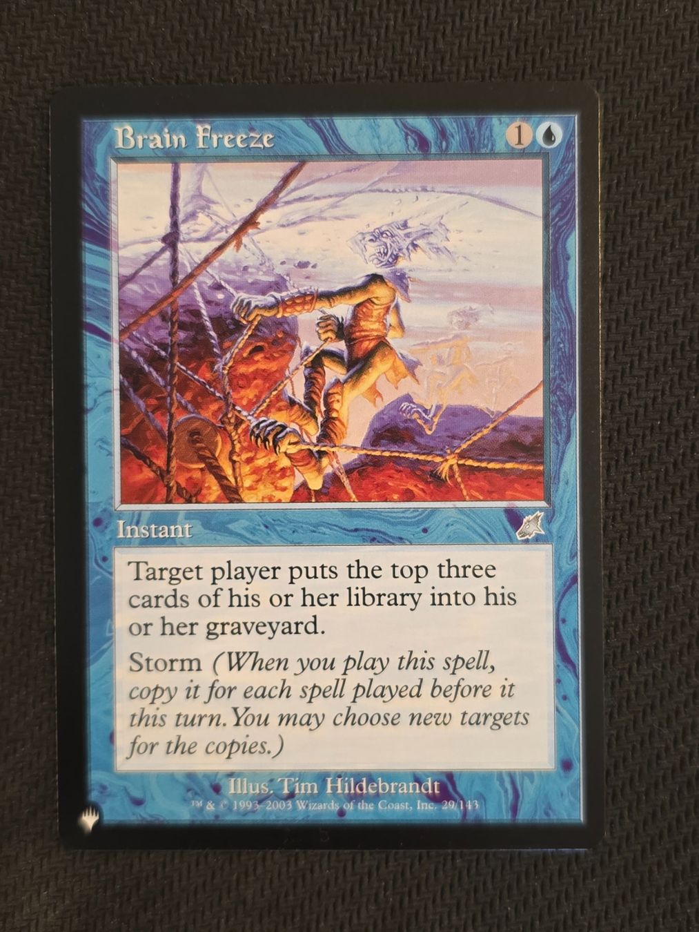 Magic The Gathering Carte collezionabili: Brain Freeze  -  MTG – Usato da Zürich venduto da Semagets