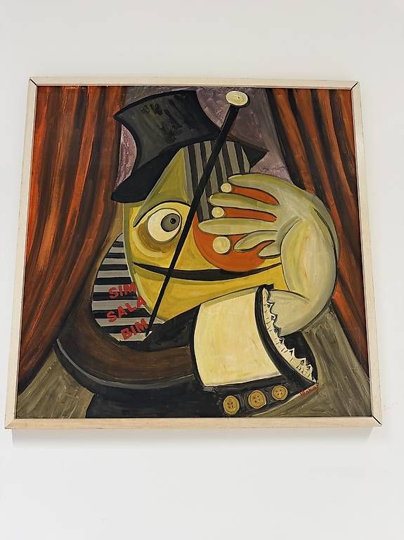 Dipinti: Quadro Sim Sala Bim legno  – Usato da Lugano venduto da club.888