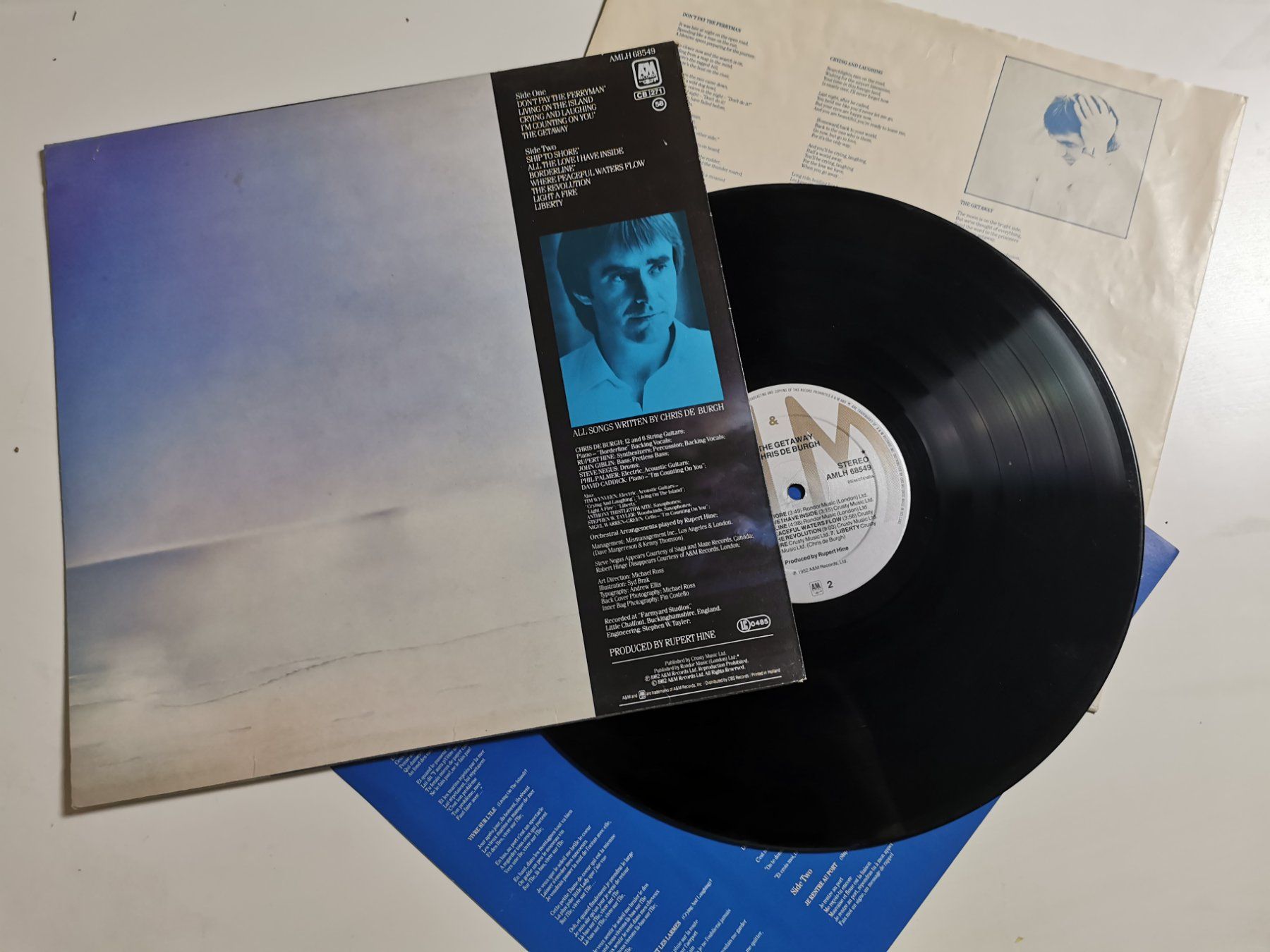 Schallplatten: CHRIS DE BURGH - THE GETAWAY – Gebraucht aus Grafenried von House-of-Oldies 1