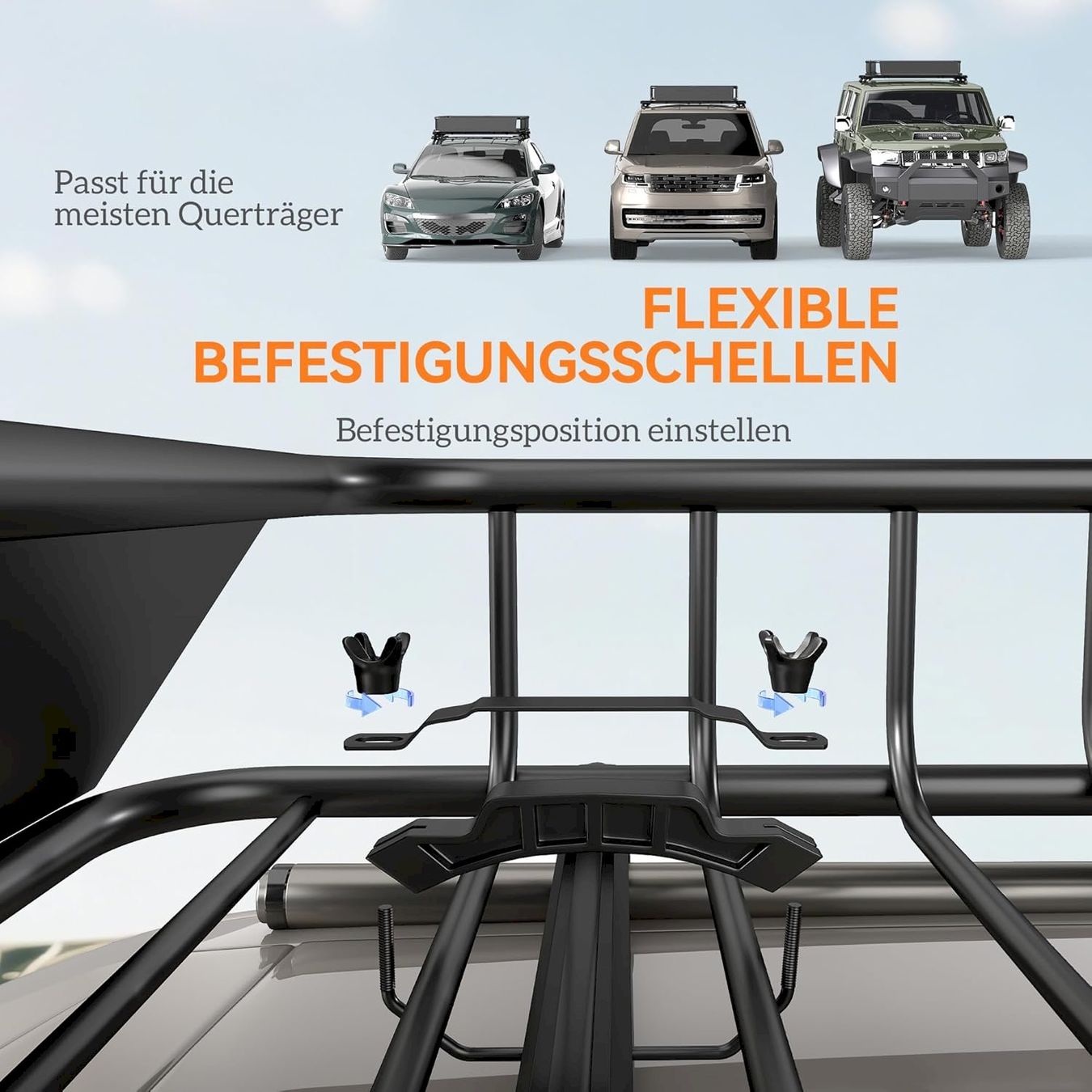 Dachträger: HOMCOM Dachgepäckträger – Neu und originalverpackt aus Bottighofen von zaap 7