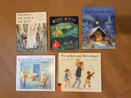 5 Kinder-Bücher: Nord Süd Verlag, Sauerländer und Mani Matte