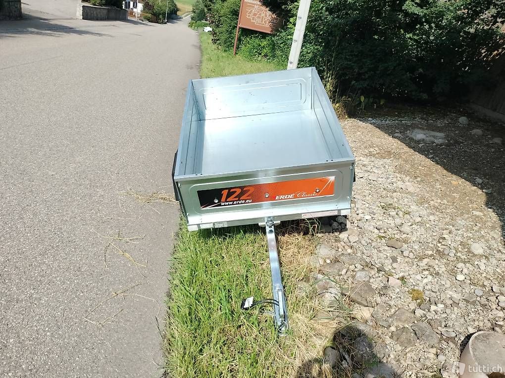 Erde Rimorchi: ERDE 122 Anhänger – Usato da Attiswil venduto da quad_vermietung 3