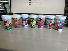 McDonald‘s WM Becher Komplettset