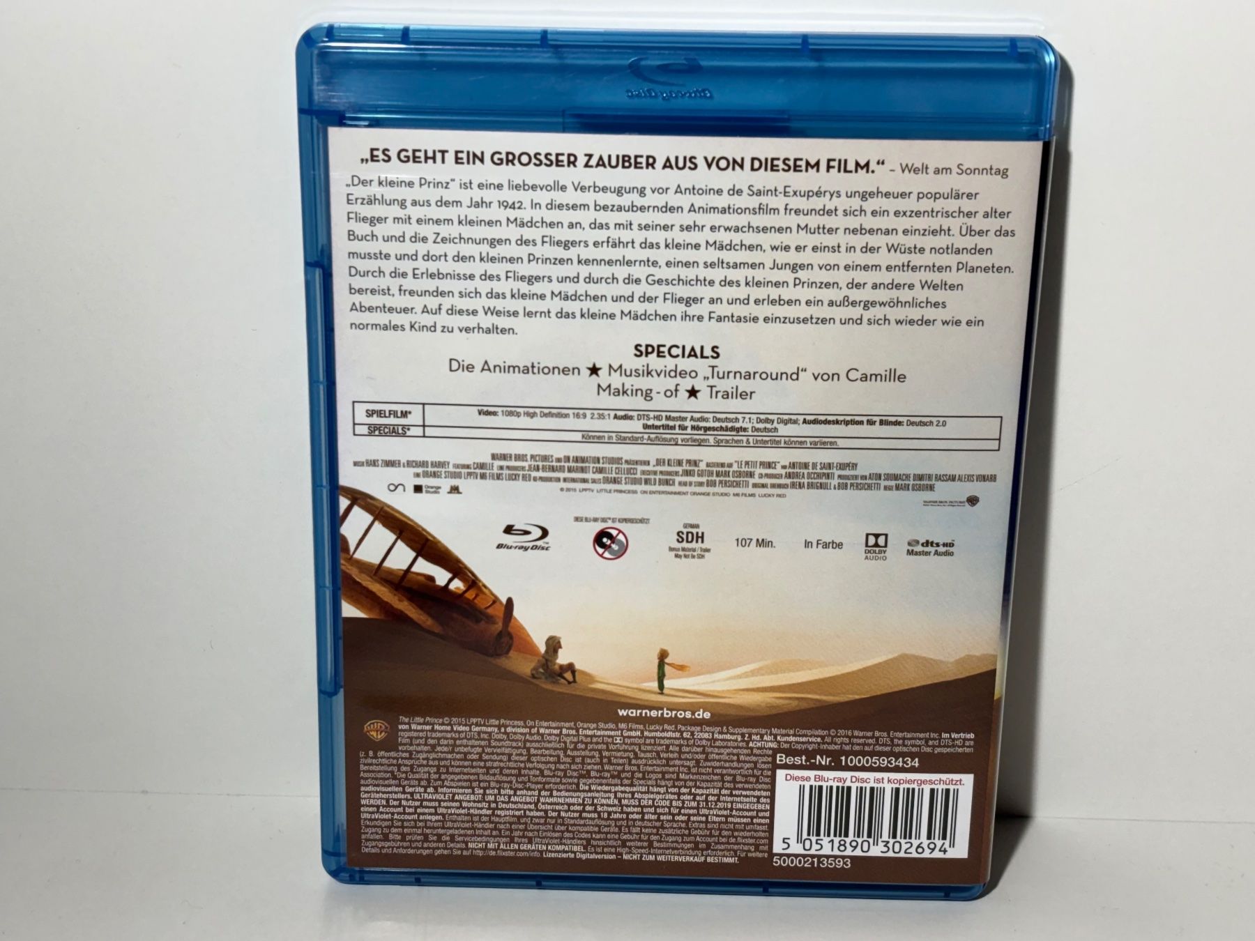 Tous les DVDs: Der kleine Prinz Blu Ray – D'occasion à Wilderswil par Sstriker 1
