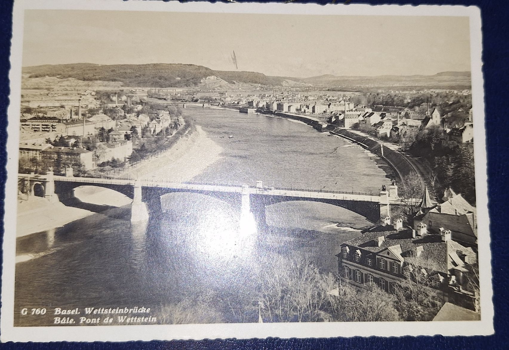 Tutti i francobolli: Zeppelinpost / Basel Wettsteinbrücke – Usato da Balgach venduto da SIMEON27 1