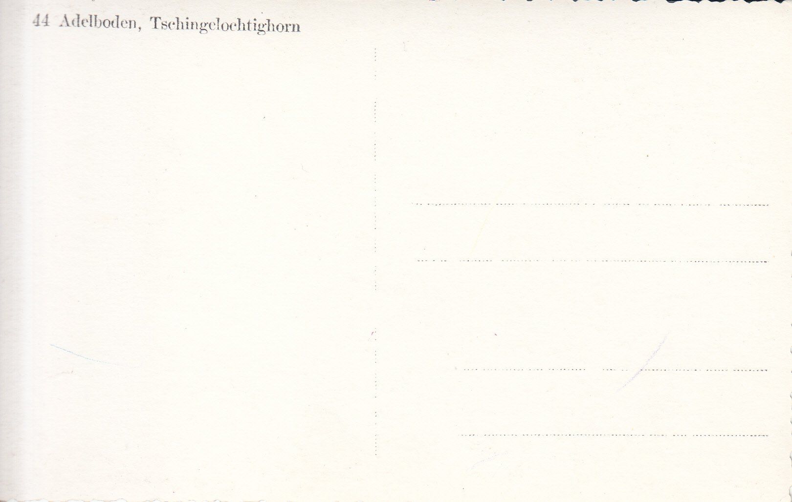 Cartoline postali: Tschingelochtighorn  ca. 1950 – Usato da Bürglen TG venduto da StampGraf 1