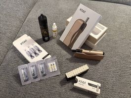 Lot complet Kiwi + 3 pods neufs + 20 tips neufs + e liquide