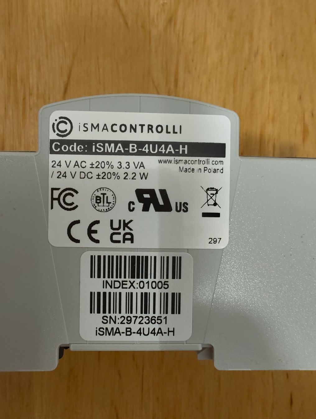 Sistema di controllo: ISMA Controlli 4U4A-H Modul - Neu! – Nuovo e nell'imballaggio originale da Emmenbrücke venduto da BlSi 4