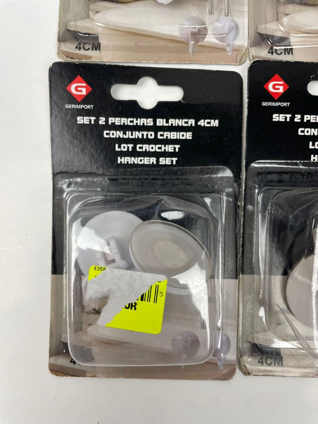 Wandhalterungen: 4er Set Gerimport Saugnäpfe, weiss, Durchmesser 4cm, Neu – Neu und originalverpackt aus Wängi von Thurgauer98 1
