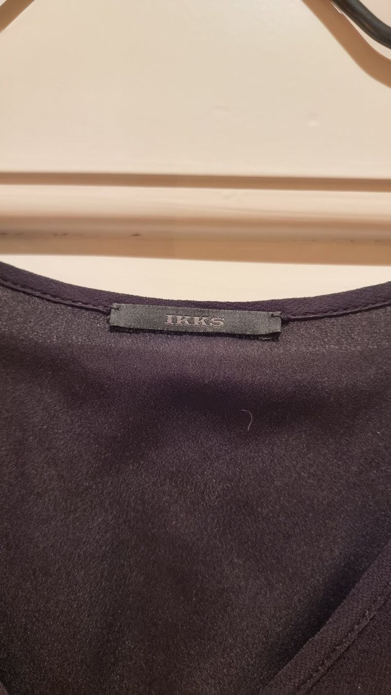 IKKS Top: IKKS Top, schick, schwarz, mit Steinchen, Gr.38 – Usato da Basel venduto da abalou98_secondhand 1