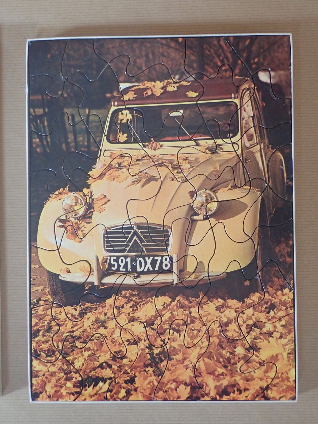 Puzzle: Citroen 2CV 1962 - Puzzle Dyma Paris – Usato da Winterthur venduto da 602ccm 1