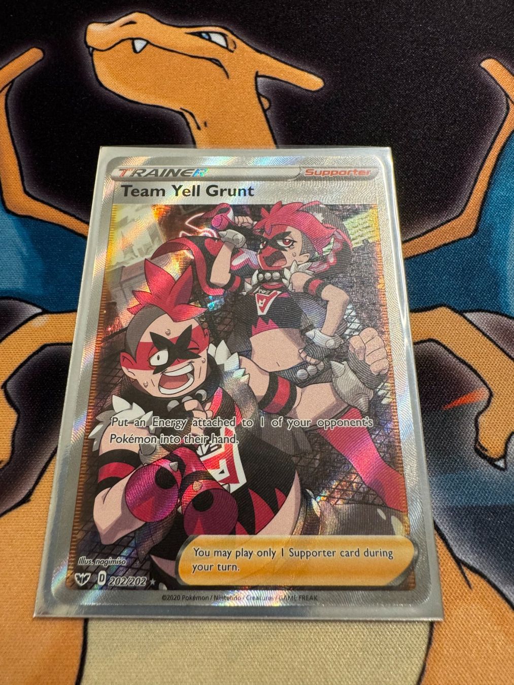 Pokémon Carte collezionabili: Team Yell Grunt (SSH 202) - Sword & Shield – Nuovo (secondo la descrizione) da Bülach venduto da Pfrenzel