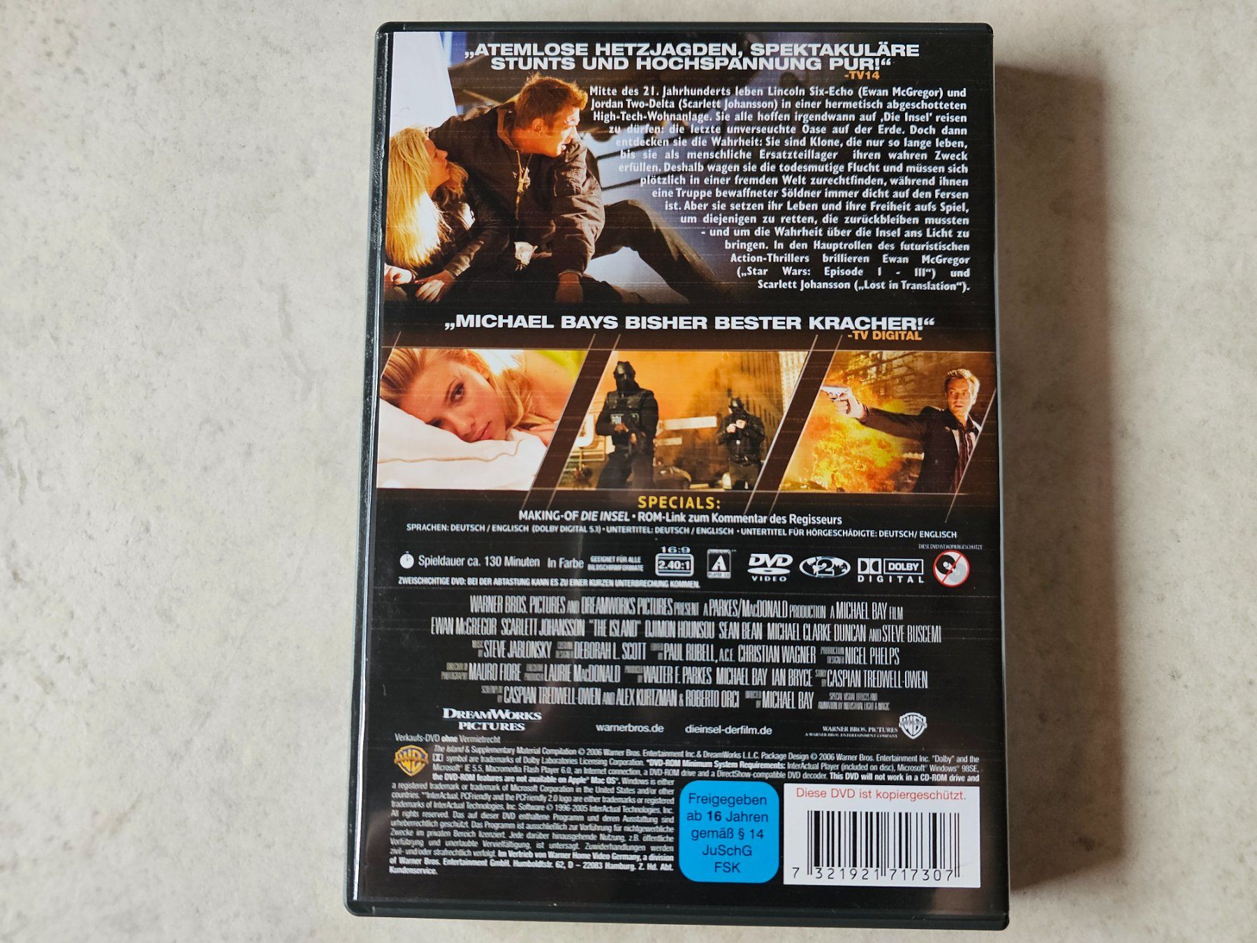 Tutti i DVDs: Die Insel  -  The Island – Usato da Schneisingen venduto da backstore24 1