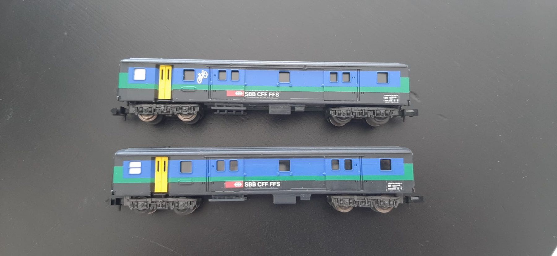Modellini di ferrovie: Coffret fourgons perroquet – Usato da Colombier NE venduto da Couscous12 1
