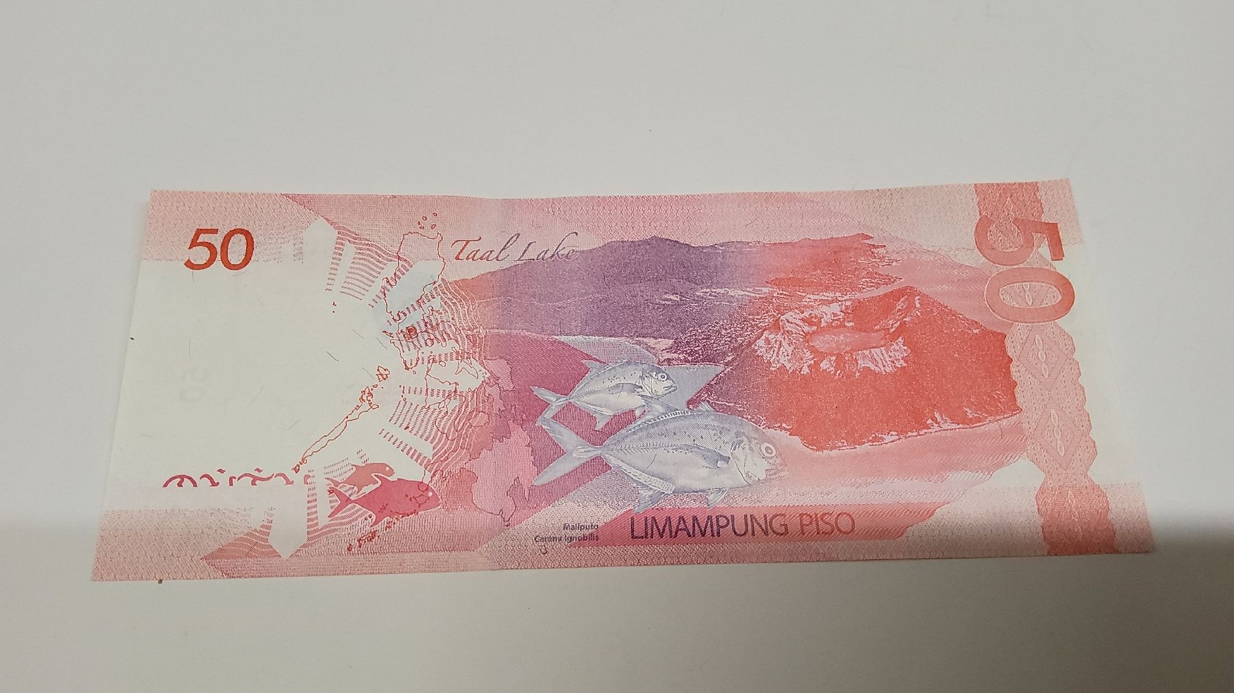 Banconote: Philippinen 50 Piso Banknote 2016 Serie selten – Nuovo e nell'imballaggio originale da Herisau venduto da Nluanalucas 1