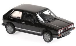VW Golf I GTI Phase III 1980-1983 schwarz / weiss       1:43